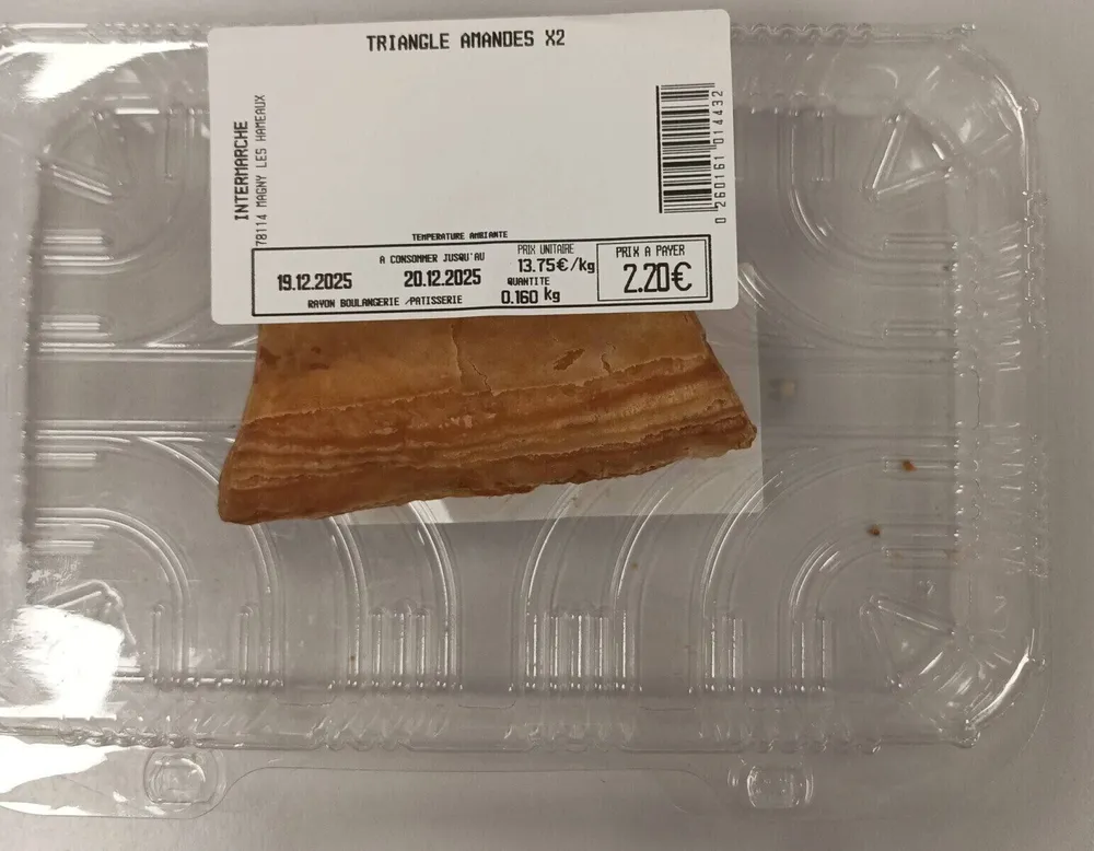 Triangle amandes