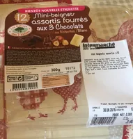 Mini-beignets assortis fourres