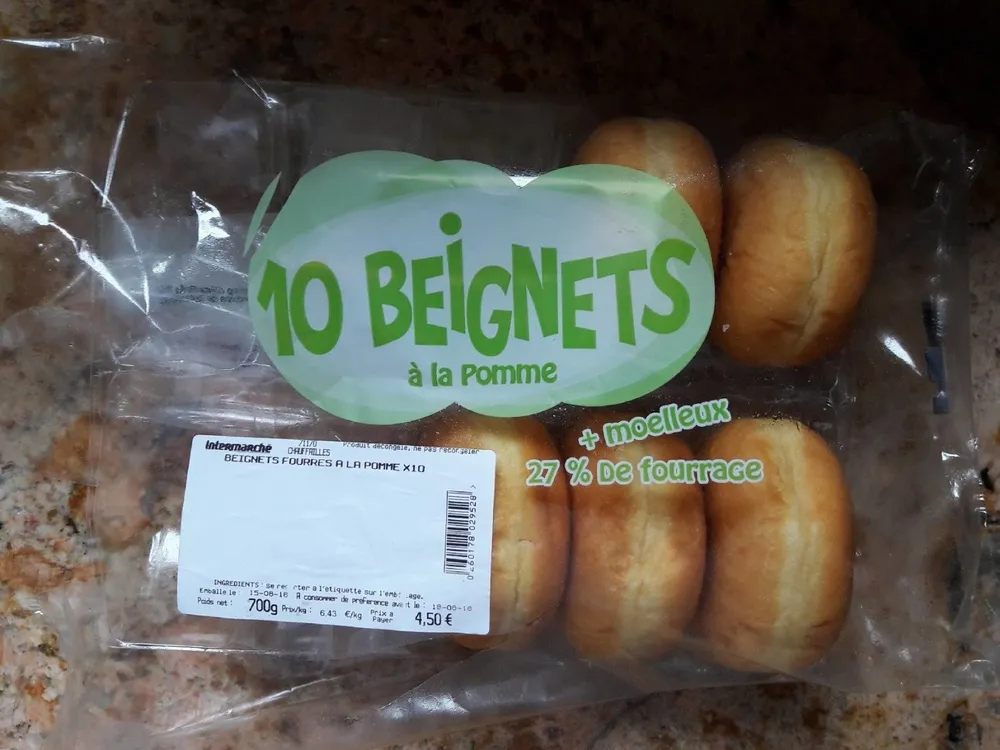 Beignets a la pomme