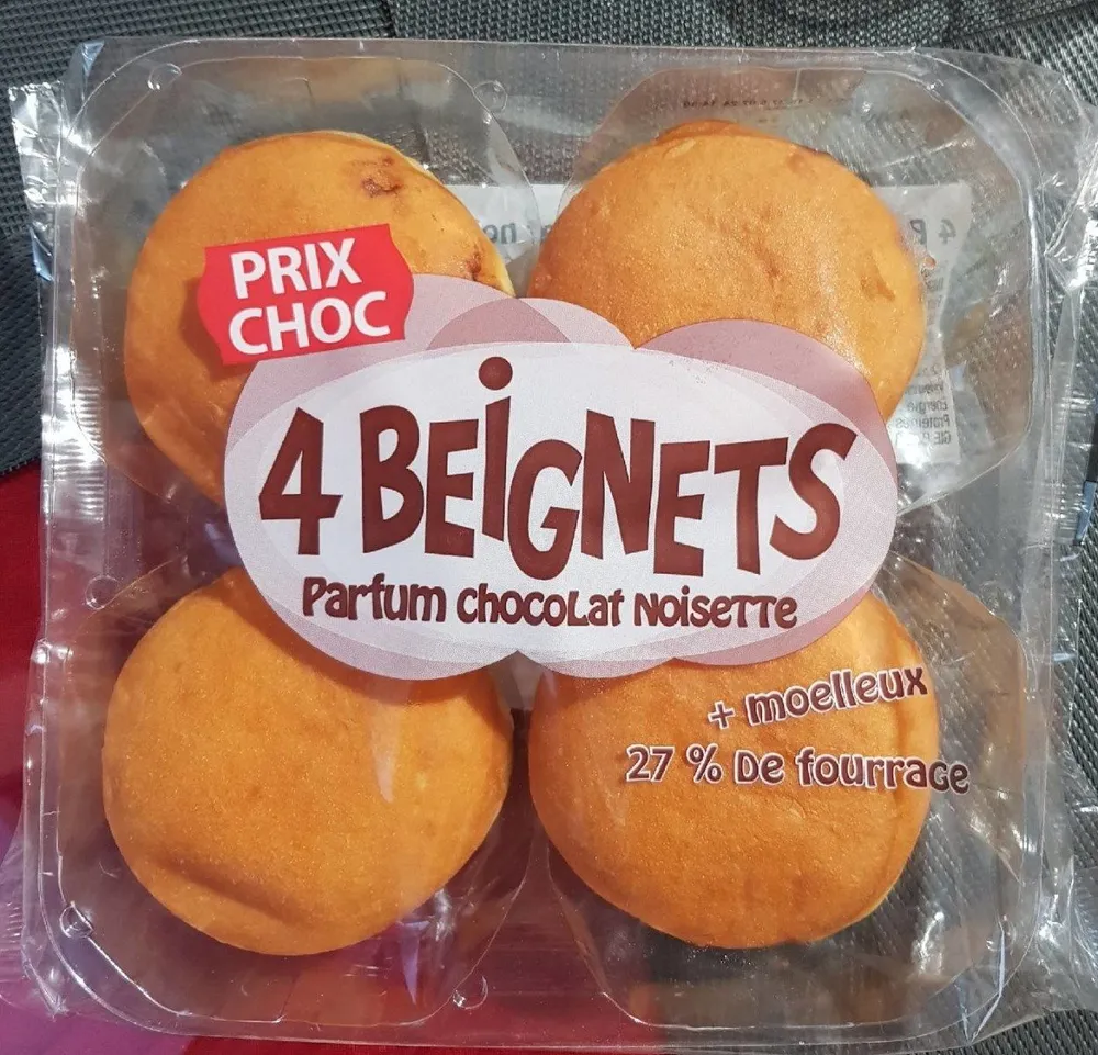 4 Beignets parfum abricot