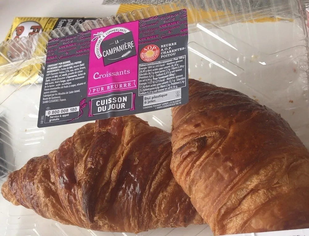 Croissant au beurre