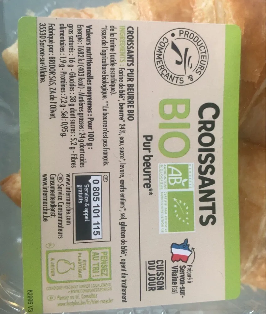 Croissants Bio