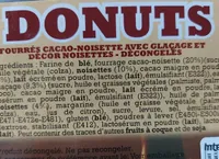 Donuts fourrés cacao-noisette