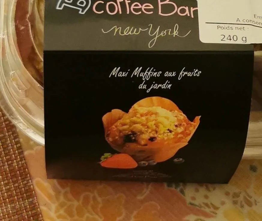 Muffin aux fruits rouges
