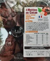 muffin au cacao