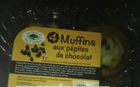 Muffins aux pépites de chocolat