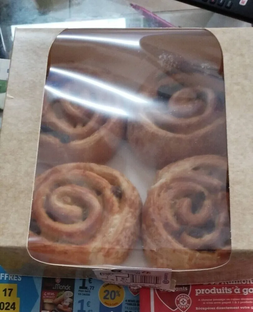 Pain aux raisins
