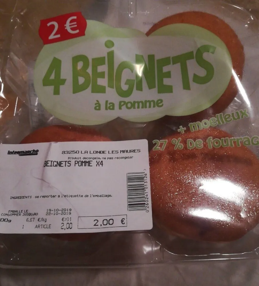 Beignets a la pomme