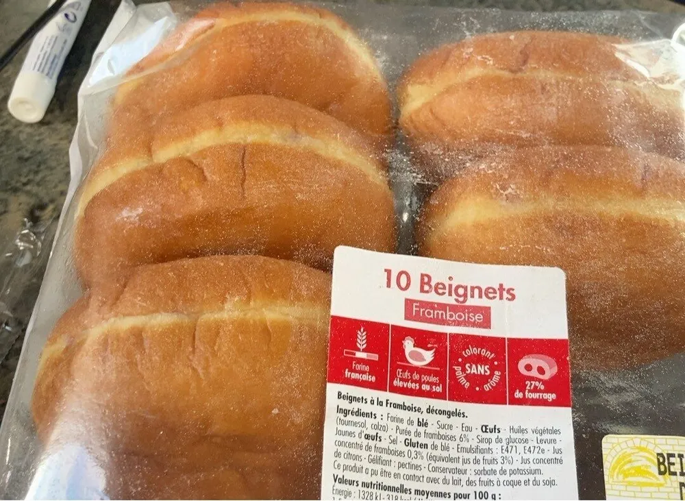 Beignet framboise