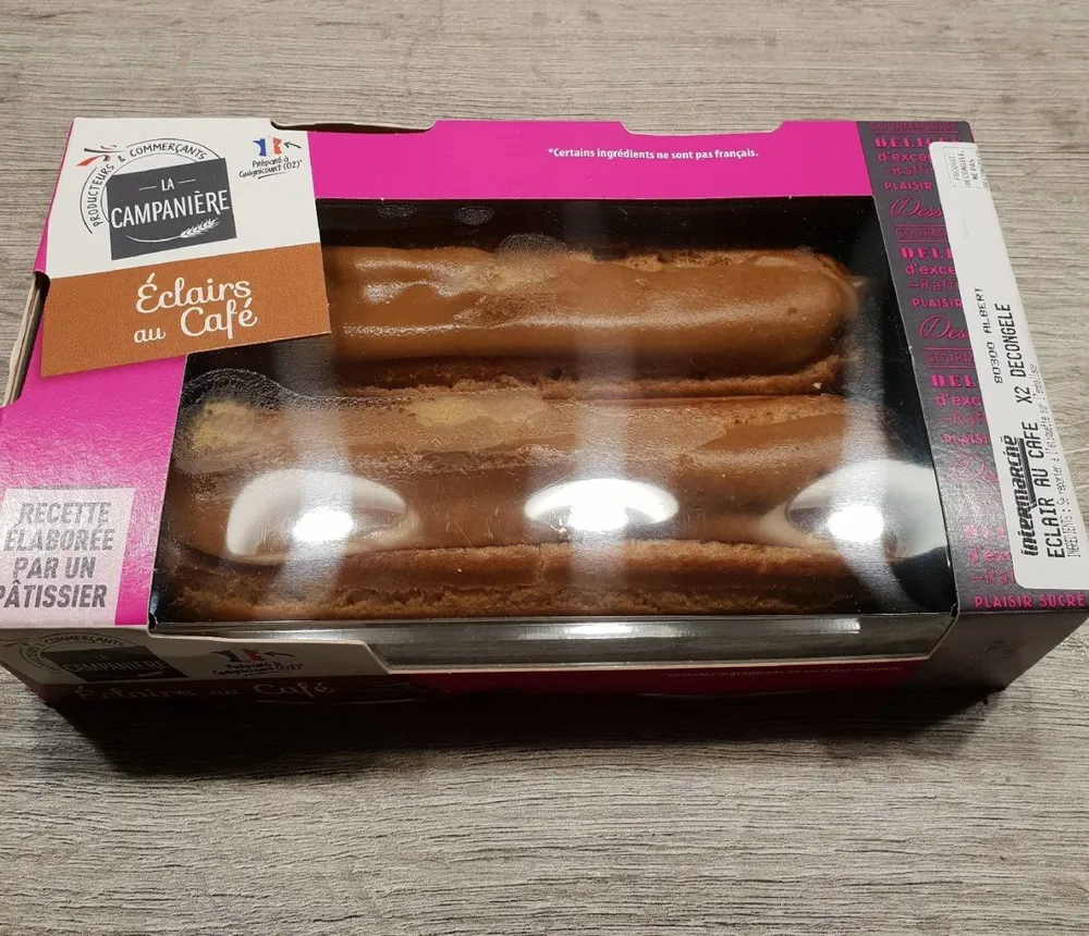 Éclairs au café