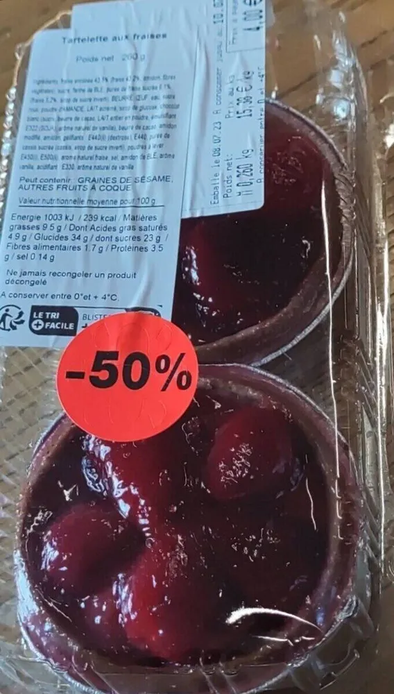 Tartelettes aux fraises