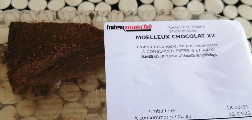 Moelleux chocolat