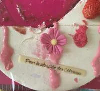 Fraisier décongelé