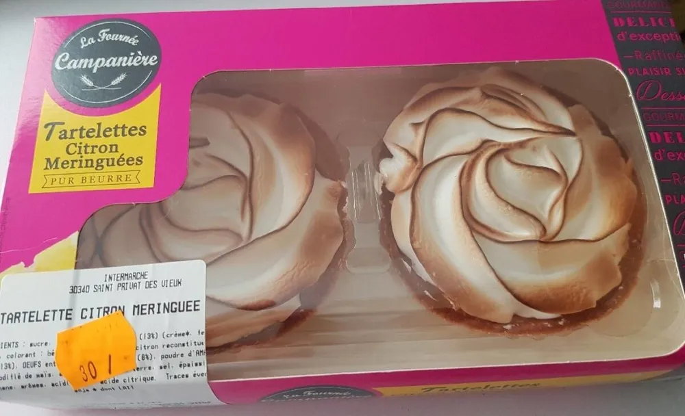 Tartelettes citron meringuées