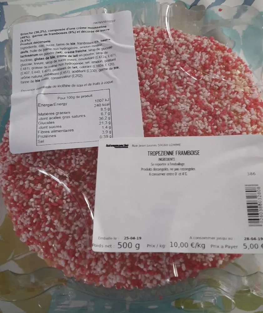 Tropezienne Framboise