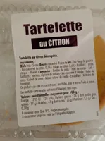 Tartelette au citron