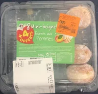 Mini-beignets fourrés aux pommes