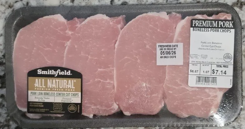 Boneless Pork Chops