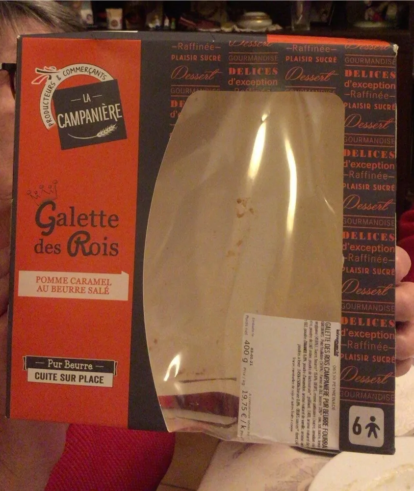 Galette des rois campanieres pur beurre