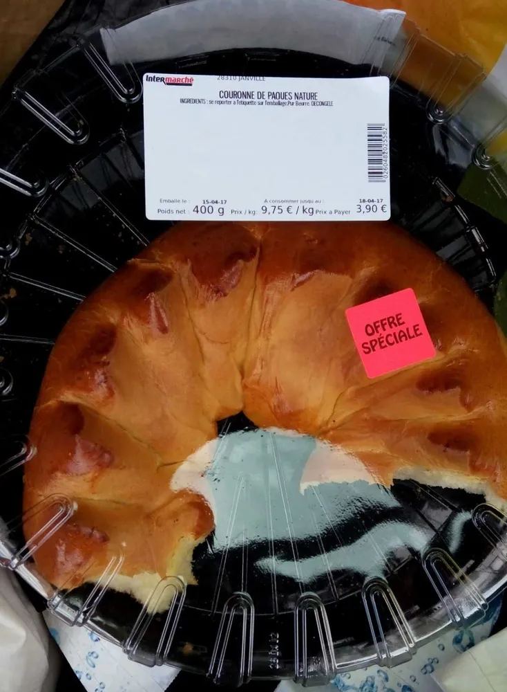 Couronne de Pâques Nature