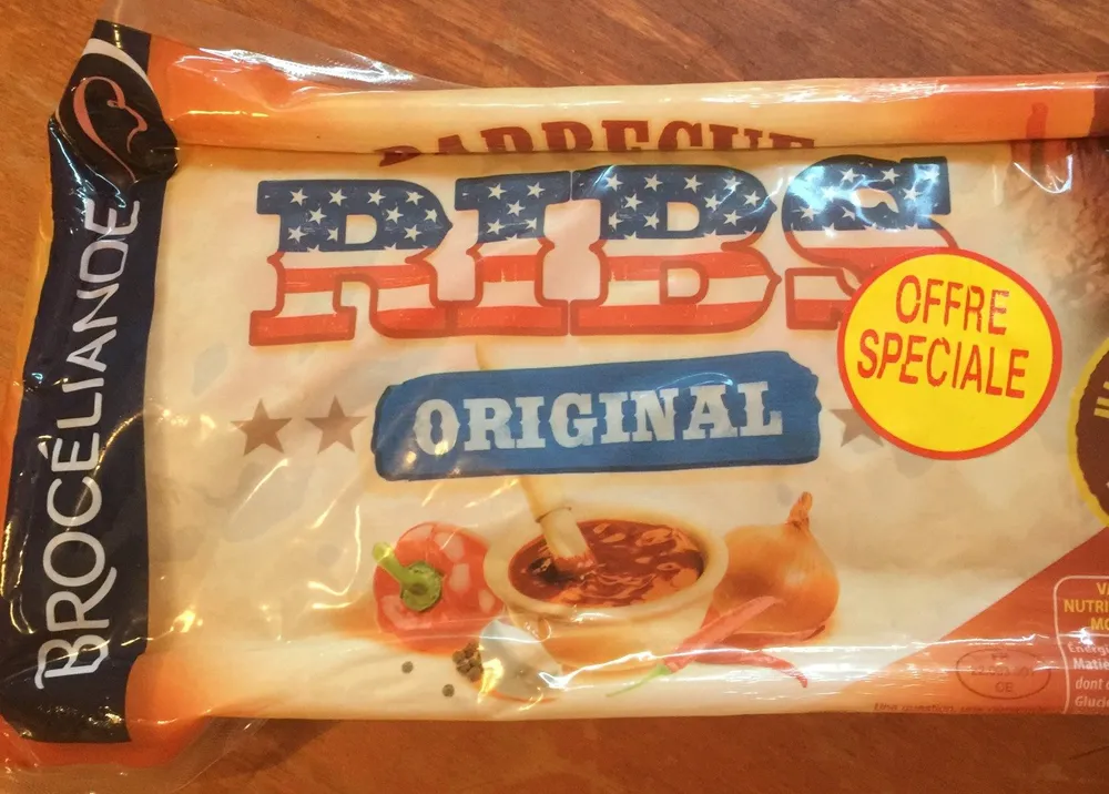 Barbecue ribs original