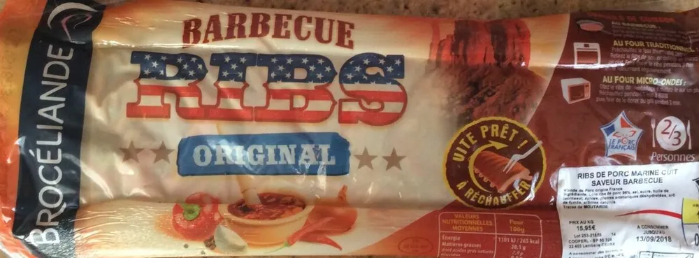 Barbecue ribs