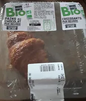 Pain au chocolat pur beurre et croissants pur beurre