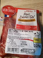 Demi palette de porc demi sel fumée