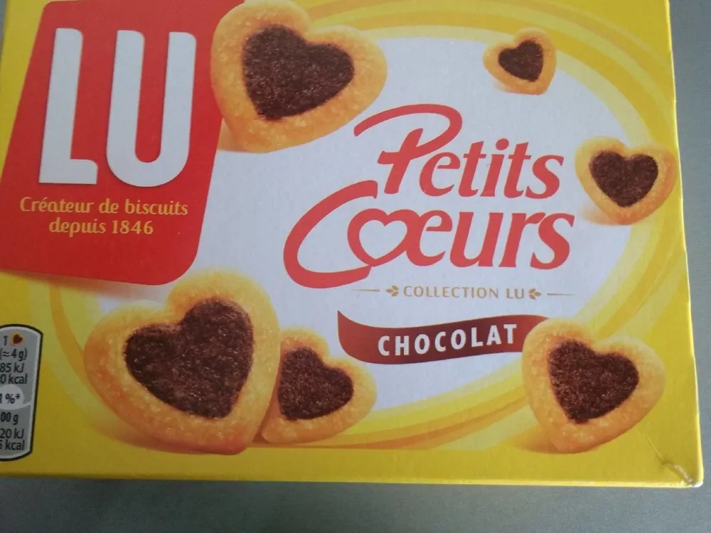 Petits coeurs chocolat