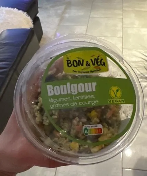 Boulgour légumes