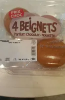 Beignets chocolat noisette