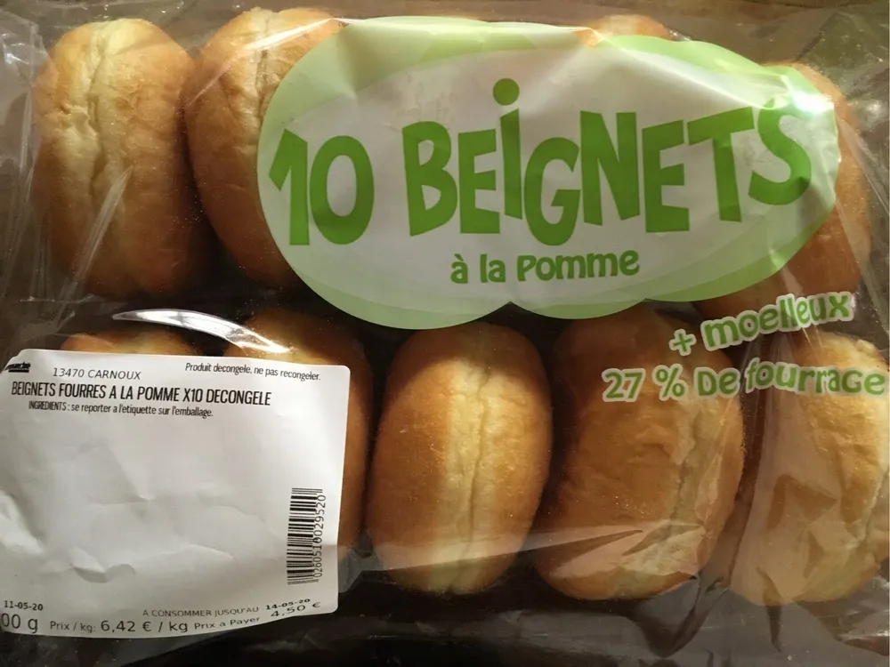 Beignets à la pomme