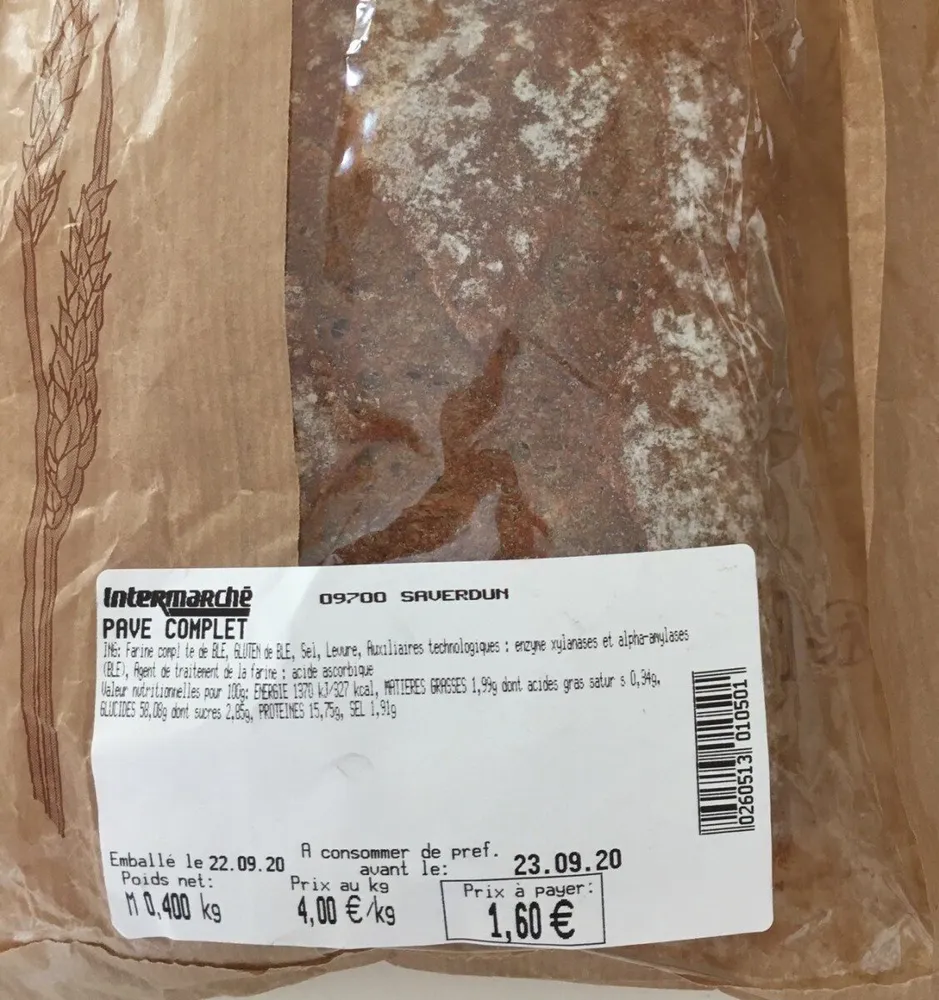 Pavé complet