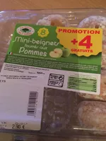 Mini-beignets fourres au pomme