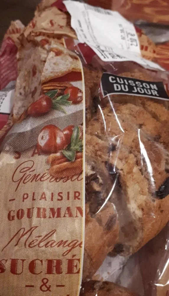 Pain aux cranberries et noix de pecan