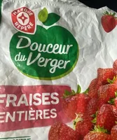 Fraises entières congelées