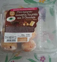 12 mini beignets aux 3 chocolats