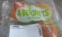 4 beignets à la pomme