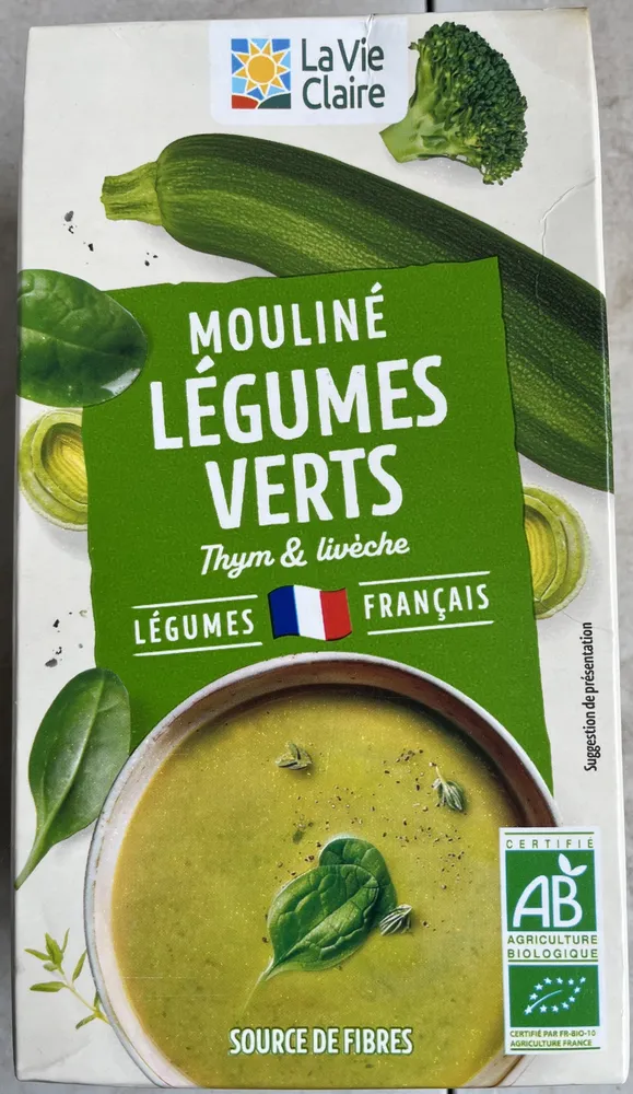 Mouliné légumes verts