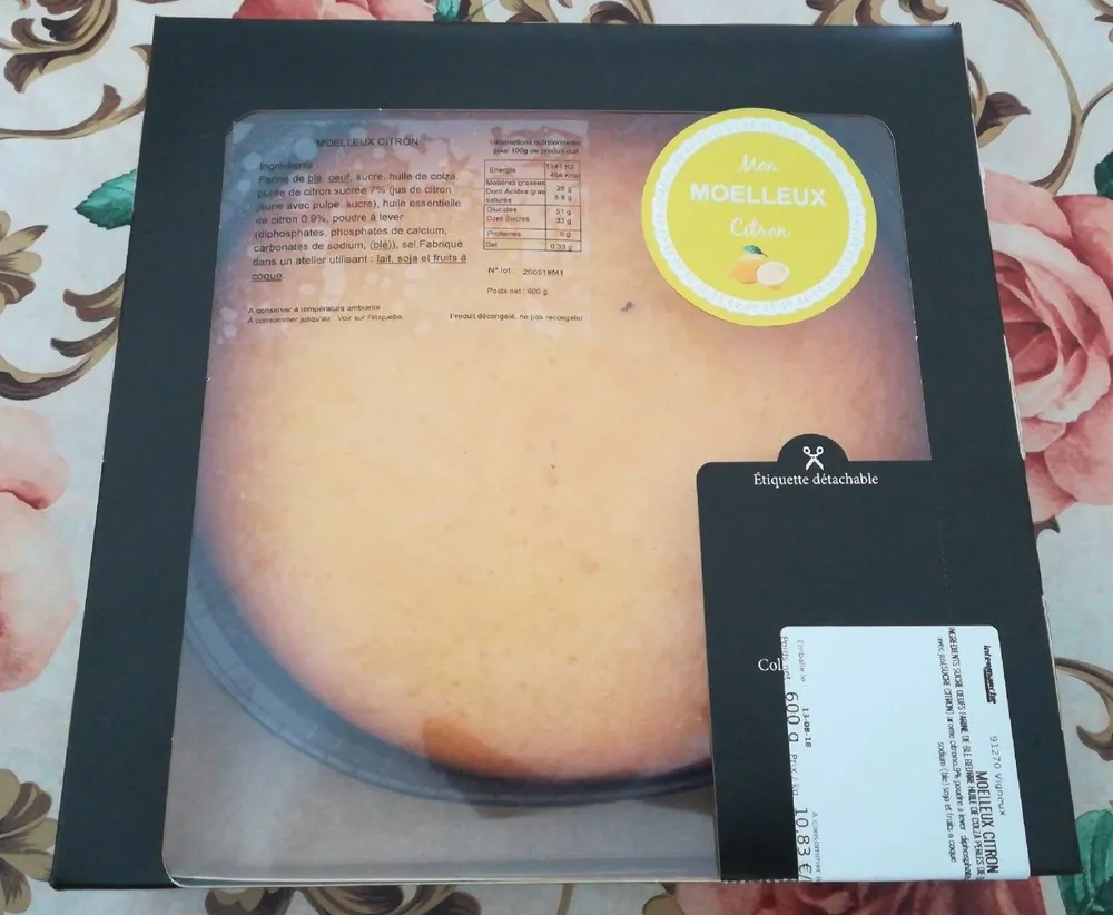 Moelleux citron
