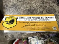 Apple & Maple Wild Boar
