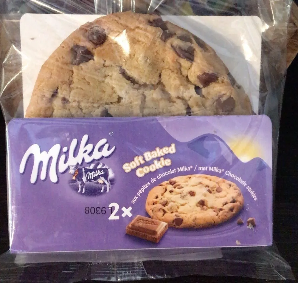 Cookie moelleux aux pépites de chocolat Milka