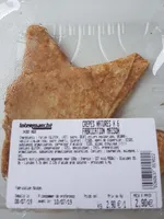Crêpes natures x6 fabrication maison