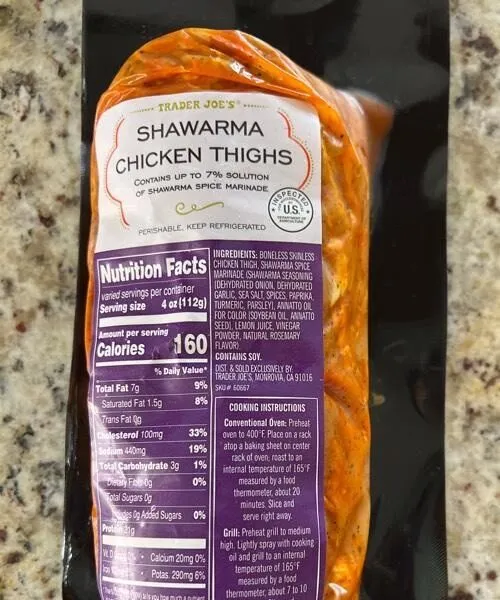 Shawarma Chicken Thighs