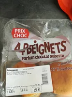 Beignet chocolat noisette