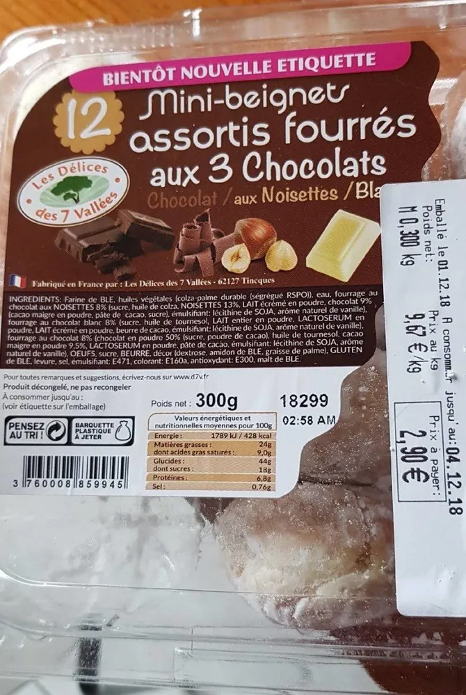 Mini beignets