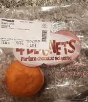 4 beignets parfum chocolat noisette