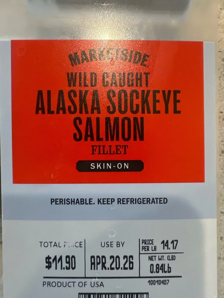 Alaska Sockeye Salmon Wild Caught