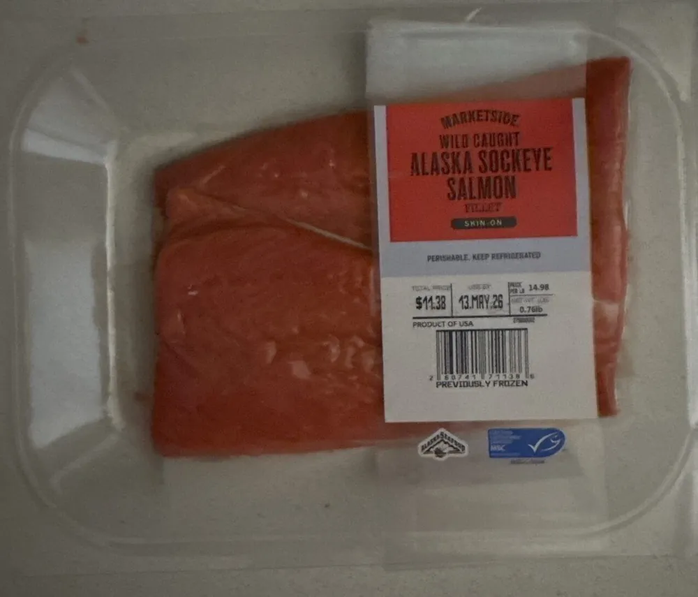 Wild Caught Alaska Sockeye Salmon