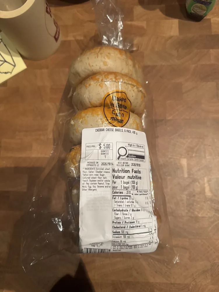Cheddar Cheese Bagels